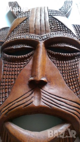 Африканска маска Сенуфо, снимка 6 - Антикварни и старинни предмети - 30749163