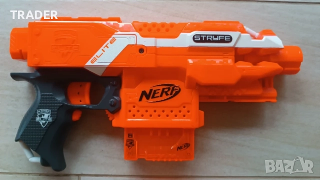 пистолет пушка Бластер Hasbro Nerf N-Strike Elite - Stryfe, снимка 3 - Игри и пъзели - 42355357