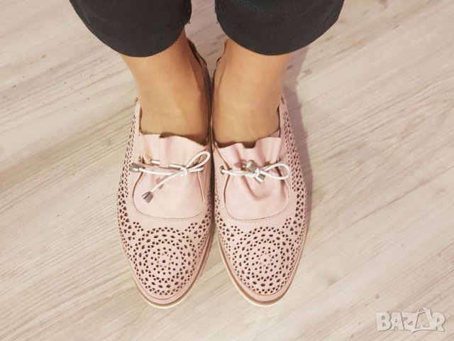 Обувки естествена кожа/38 номер, снимка 5 - Рокли - 34329018