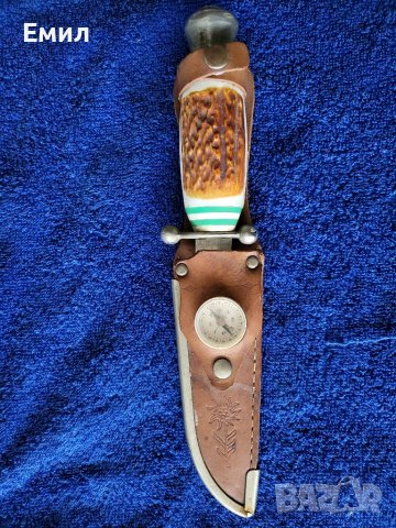 Туристически ловен нож от соца ГДР, снимка 5 - Колекции - 38963208