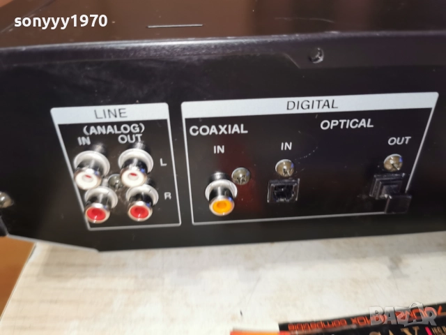 SONY MDS-JE510 MINIDISC DECK-ВНОС SWISS 2012251803, снимка 16 - Декове - 52859305