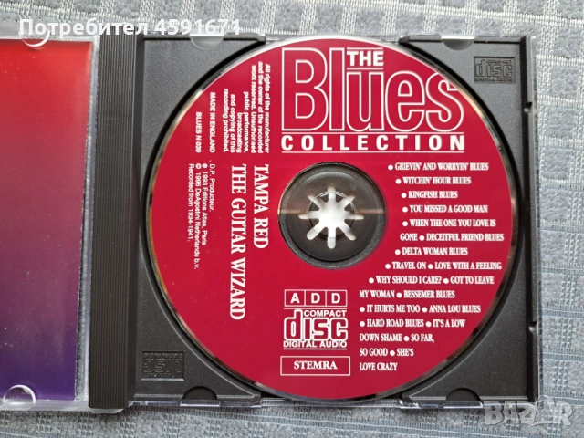 Tampa Red – The Guitar Wizard, снимка 2 - CD дискове - 53110311