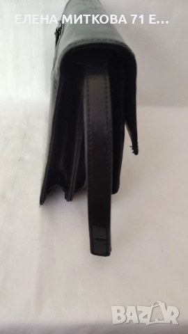 Луксозна мъжка чантичка от естествена кожа, снимка 4 - Чанти - 51638828