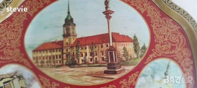 Метален арт поднос, снимка 2 - Други стоки за дома - 50870787