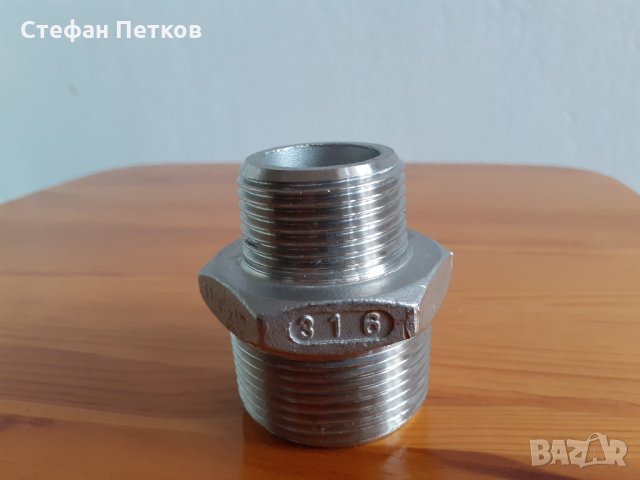 Арматура  за  течности  от  неръждаема  стомана  316 На  цени  с  40 %  под  пазарните, снимка 8 - Други машини и части - 30375145