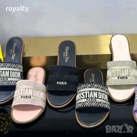 Christian Dior Дамски Чехли Различни Цветове 