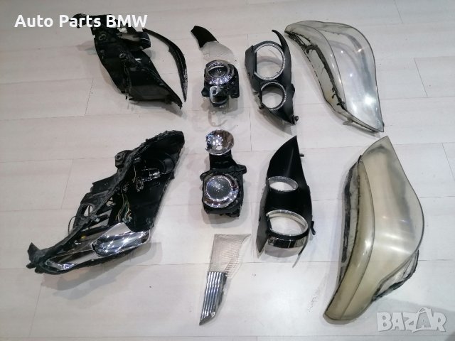 Фарове за BMW E60 E61 БМВ Е60 Е61 dynamic xenon на части динамик ксенон , снимка 4 - Части - 37499472
