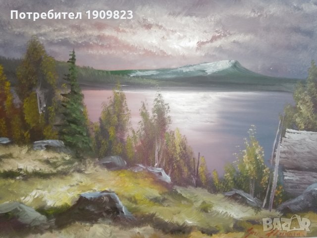 Маслена картина, снимка 6 - Картини - 30005141