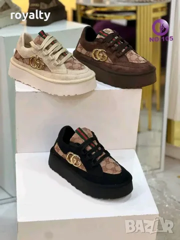 Gucci Нови Дамски Маратонки Различни Цветове с Кутия Гучи 