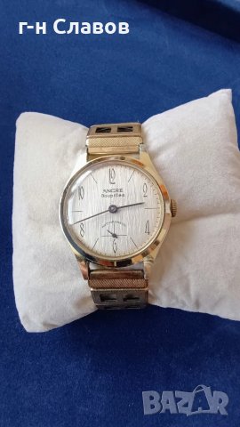 Позлатен ръчен ANCRE. 