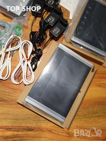 НОВ видеодомофон за 3 или 4 апартамента, 9 инча нощно виждане, дистанционно отключване двупосочен, снимка 11 - Други - 49266515