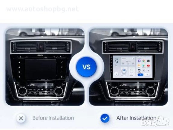 SUBARU OUTBACK 5 GEN / LEGACY 6 GEN 2014-2019 - 9´´ НАВИГАЦИЯ, снимка 5 - Аксесоари и консумативи - 39123511