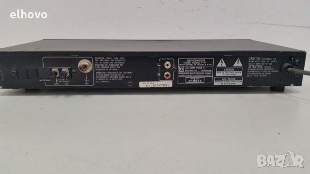Стерео тунер Pioneer F-77, снимка 2 - Ресийвъри, усилватели, смесителни пултове - 29939824
