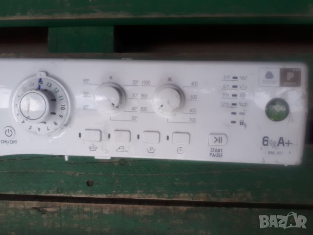 Продавам преден панел с платка за пералня Hotpoint Ariston WML 601, снимка 5 - Перални - 37686564