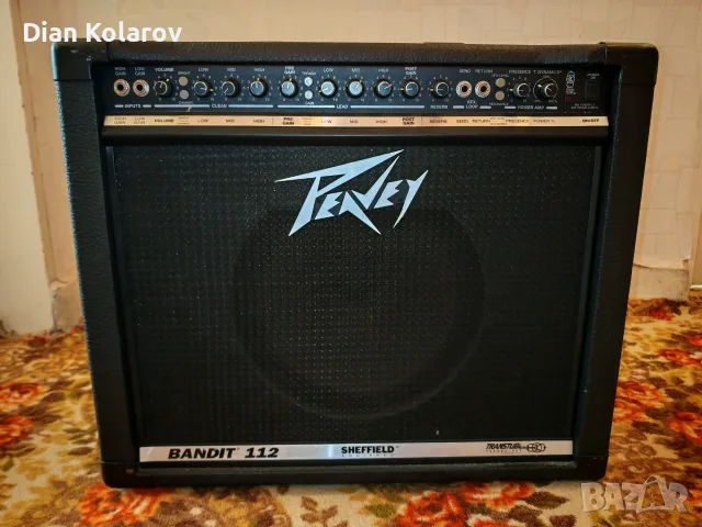 Peavey Bandit Silver Stripe, снимка 2 - Китари - 55944582