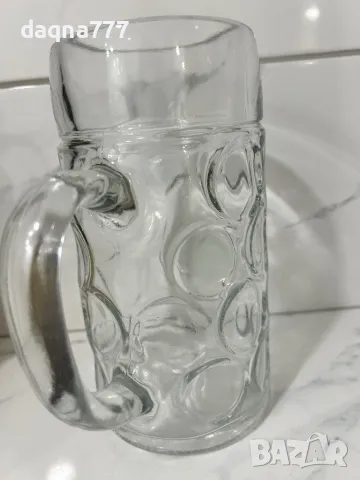 Нова немска халба бира 1 литър, снимка 6 - Чаши - 49526166