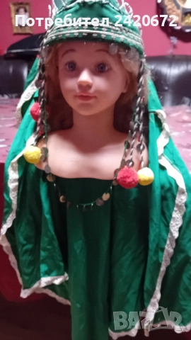 накит  с  пендари  за глава с кърпа, снимка 3 - Антикварни и старинни предмети - 52753749