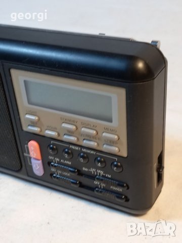 Радио транзистор с аларма и часовник   4/4, снимка 2 - Радиокасетофони, транзистори - 40137257