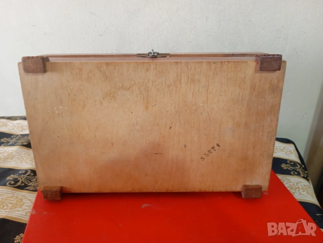 Винтидж дървена кутия за цигари, снимка 6 - Други ценни предмети - 54215507