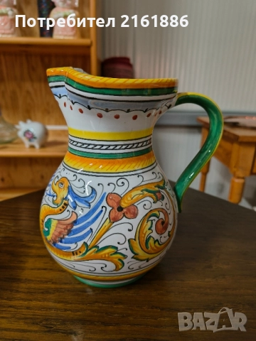 Уникален ръчно рисуван комплект керамика , снимка 2 - Декорация за дома - 51675275