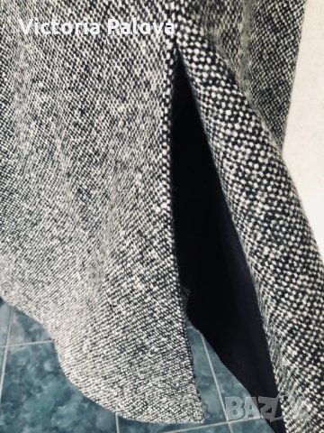 Идеална кройка модерно палто 80% вълна, снимка 9 - Палта, манта - 31876871