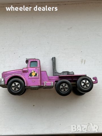 Метална количка Matchbox Scammell Contractor Pipe, снимка 5 - Колекции - 39977628