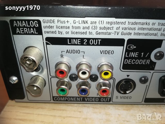 SONY RDR-HXD870 DVB/USB/HDMI/HDD/DVD RECORDER 0503211618, снимка 12 - Плейъри, домашно кино, прожектори - 32052177