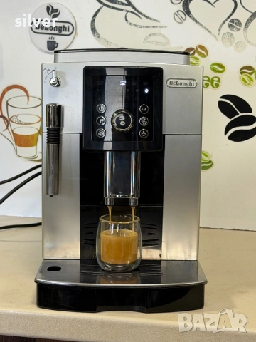 Кафемашина кафе автомат delonghi magnifica S с гаранция, снимка 3 - Кафемашини - 53941715