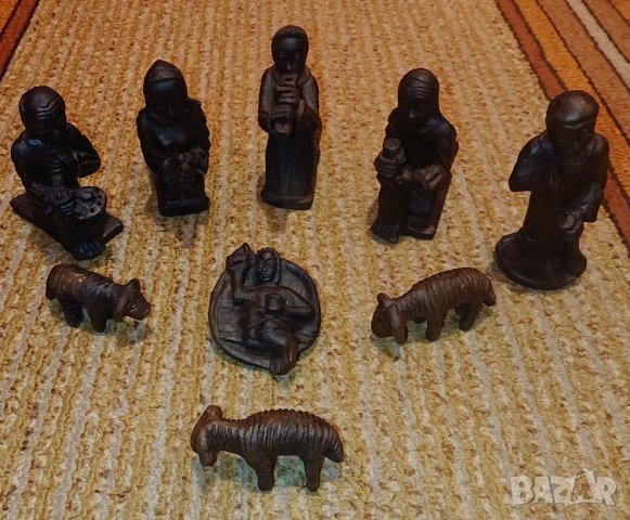 Антикварни керамични фигури, снимка 1 - Антикварни и старинни предмети - 42835781