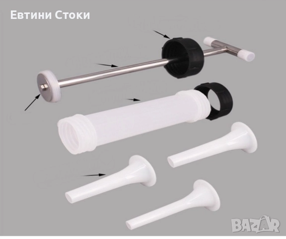 Механичен уред за домашно пълнене на колбаси, снимка 3 - Други - 52716882