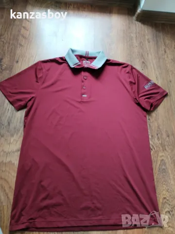 hugo boss - страхотна мъжка тениска SLIM FIT КАТО НОВА ХЛ, снимка 7 - Тениски - 50212152