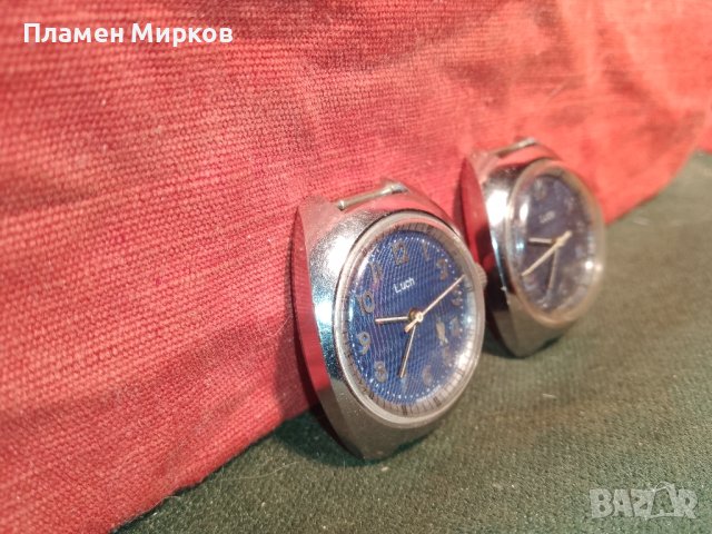 Два руски ръчни часовника LUCH, снимка 3 - Дамски - 44450884