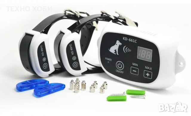 Електронен нашийник за куче-електронна ограда елелтронен-пастир безжичен, водоустойчив, снимка 6 - За кучета - 40026891