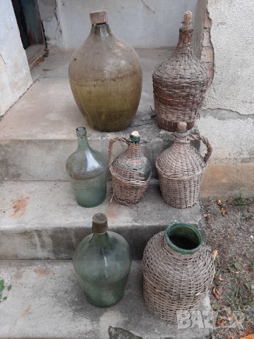 Стари дамаджани, снимка 4 - Буркани, бутилки и капачки - 42849970