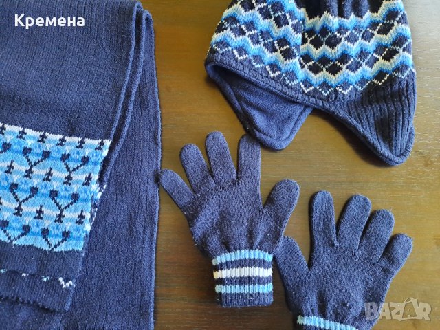 детски комплект - шал, ръкавици и шапка - 10лв, снимка 11 - Шапки, шалове и ръкавици - 30795938