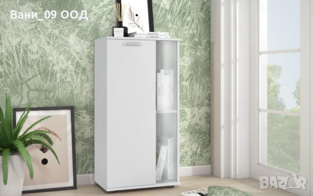 Шкаф-витрина в 2 цвята, снимка 3 - Секции и витрини - 42623021