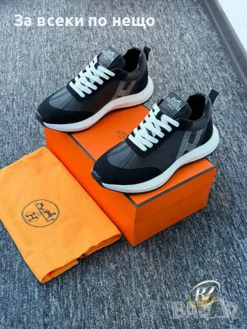 Hermes Мъжки Маратонки👟Мъжки Спортни Обувки Хермес - Различни Цветове Код SEM-661, снимка 5 - Маратонки - 55933671