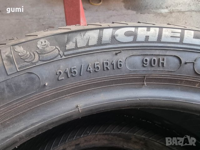 2бр зимни гуми 215/45/16 MICHELIN V614, снимка 4 - Гуми и джанти - 40105273