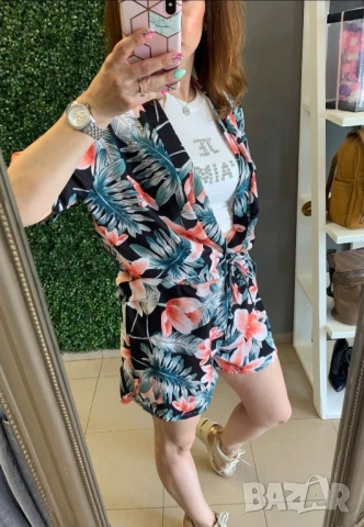 дамски комплект риза и панталонки , снимка 9 - Комплекти - 50873993