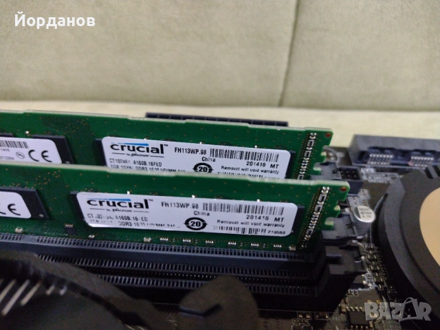 комплект Asus Z97-A + i7 4790 + 16gb.ram , снимка 8 - Дънни платки - 54313619