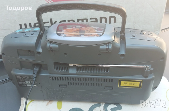 JVC RC-NX3 CD Portable System (CD/Tape/Tuner), снимка 2 - Радиокасетофони, транзистори - 51802781