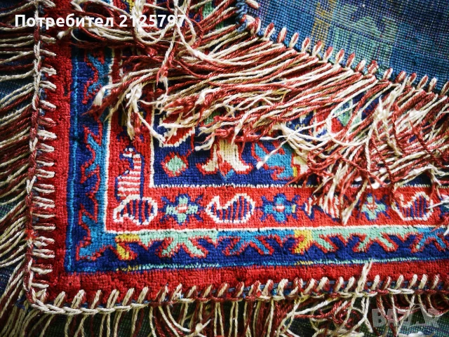 Плюшена покривка, соц епоха, снимка 9 - Антикварни и старинни предмети - 51275726