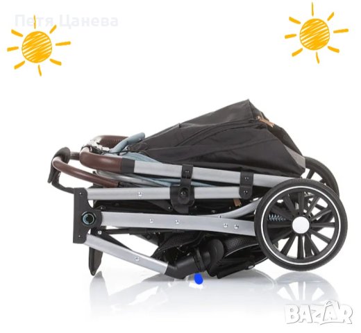 Бебешка лятна количка Chipolino Combo, снимка 9 - Детски колички - 42707648