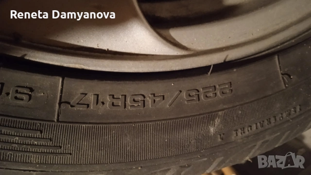 Aлуминиеви джанти с гуми RIAL 17 5x100 57.1 ET35 Audi A3 8L, WV, Skoda, SEAT, снимка 9 - Гуми и джанти - 54182934