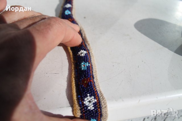 Мънистен колан без липси, снимка 3 - Антикварни и старинни предмети - 39180240