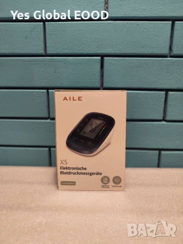 AILE автоматичен апарат за кръвно налягане за горна част на ръката, снимка 9 - Друга електроника - 52321066