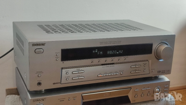 Ресивър SONY с дистанционно управление. Домашно кино - 5.1 канален усилвател с тунер, снимка 2 - Ресийвъри, усилватели, смесителни пултове - 52656788