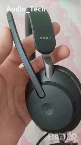 Слушалки Jabra Evolve2 40 SE, Stereo, MS, USB-C, Черни, снимка 3 - Слушалки и портативни колонки - 51677647