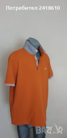 Hugo Boss Paddy Pique Cotton Regular Fit Mens Size 2XL - 3XL ОРИГИНАЛНА Тениска!, снимка 2 - Тениски - 50095373