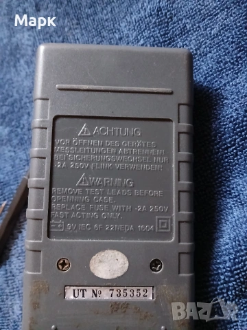 Мултицет Voltkraft, снимка 3 - Друга електроника - 53207849